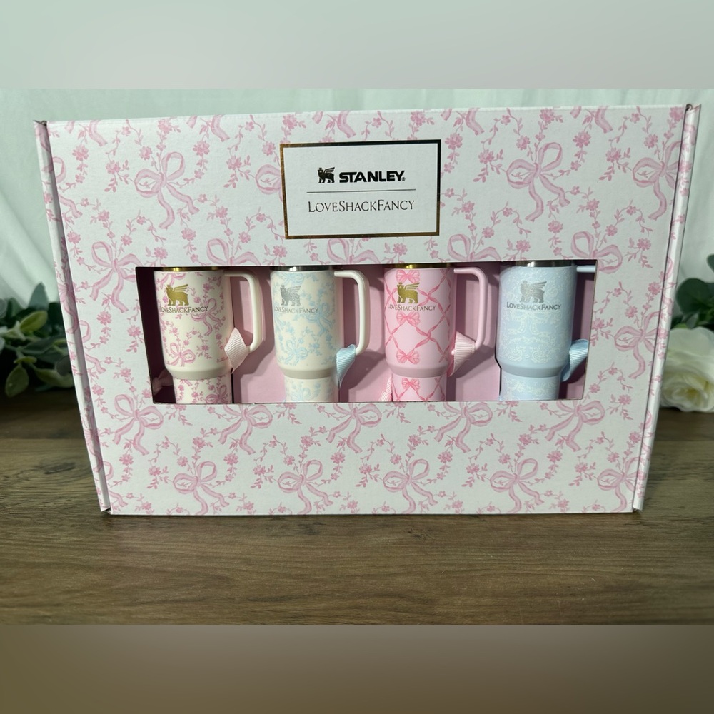 LoveShackFancy 4 pack Ornament Box Set - Picture 2 of 4